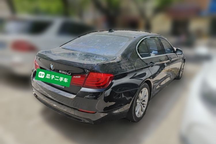 Used BMW 5 Series 2012 530Li Leading Model Rear Right 45 Deg