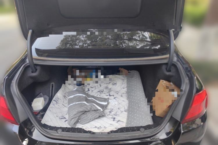 Used BMW 5 Series 2012 535Li Luxury Model Trunk