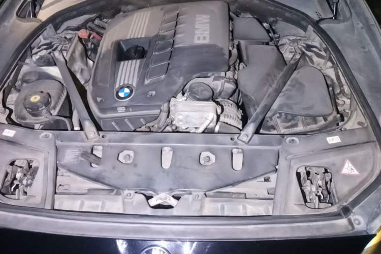 Used BMW 5 Series 2012 523Li Leading Model Engine Bay