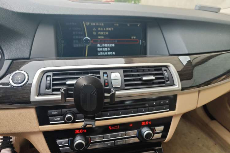 Used BMW 5 Series 2012 530Li Leading Model Audio And AC Panel
