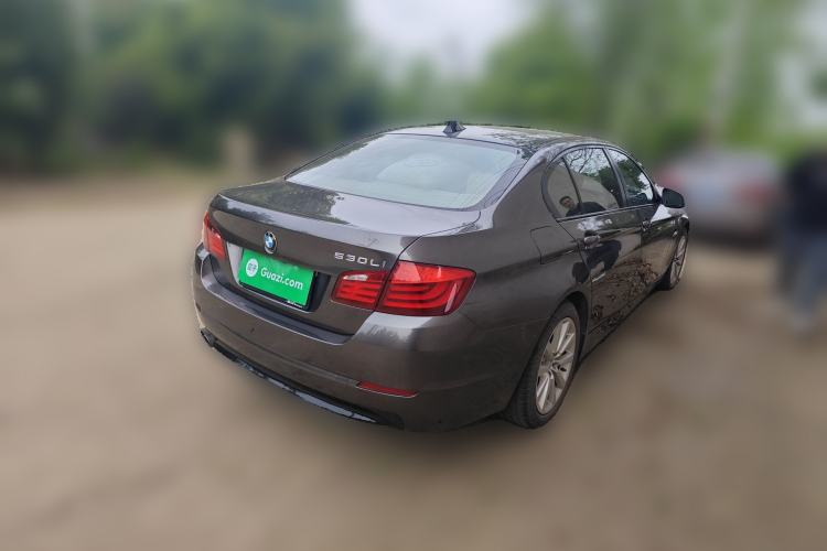 Used BMW 5 Series 2012 530Li Leading Model Rear Right 45 Deg