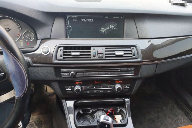 Used BMW 5 Series 2012 523Li Luxury Model Audio And AC Panel