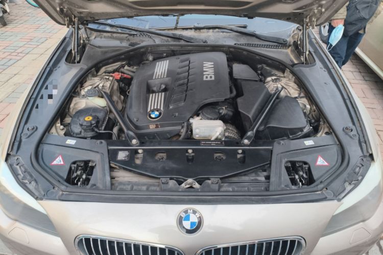 Used BMW 5 Series 2012 523Li Luxury Model Engine Bay