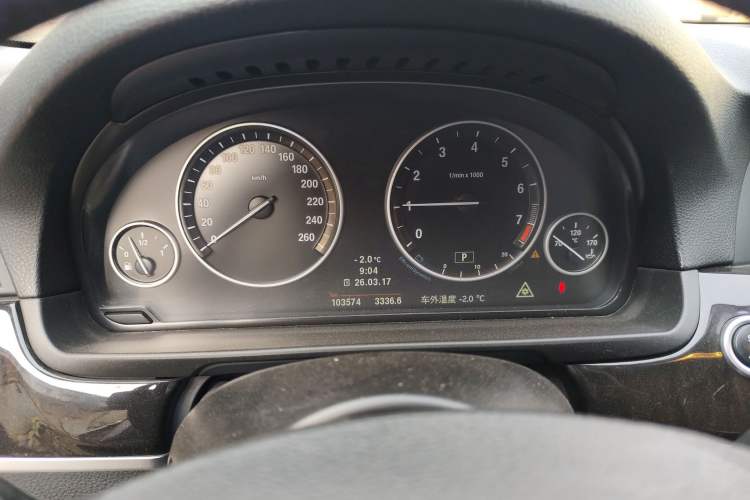 Used BMW 5 Series 2012 523Li Luxury Model Instrument Cluster