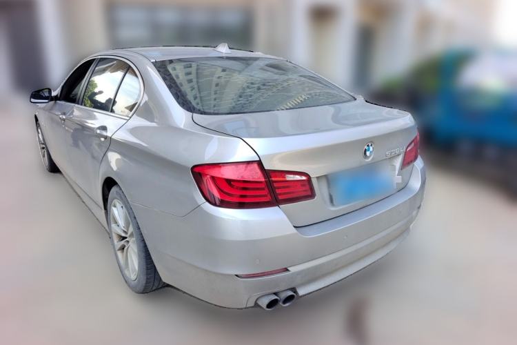 Used BMW 5 Series 2012 530Li Leading Model Rear Left 45 Deg
