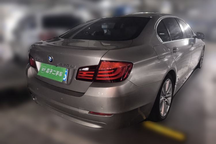 Used BMW 5 Series 2012 530Li Leading Model Rear Right 45 Deg