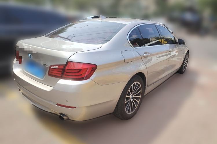 Used BMW 5 Series 2012 535Li Leading Model Rear Right 45 Deg