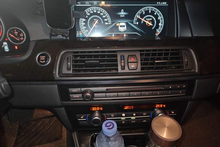 Used BMW 5 Series 2012 523Li Leading Model Audio And AC Panel