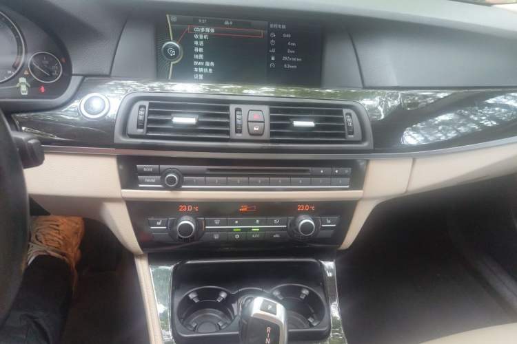 Used BMW 5 Series 2012 530Li Leading Model Audio And AC Panel