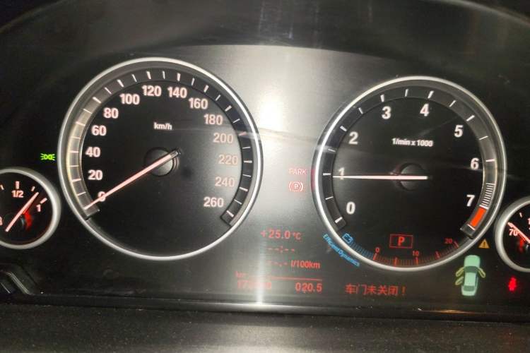 Used BMW 5 Series 2012 535Li Luxury Model Instrument Cluster