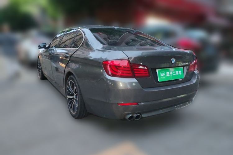 Used BMW 5 Series 2012 530Li Leading Model Rear Left 45 Deg