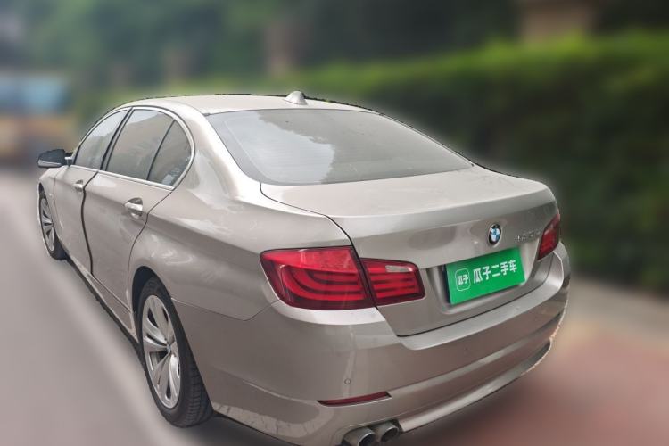 Used BMW 5 Series 2012 530Li Leading Model Rear Left 45 Deg