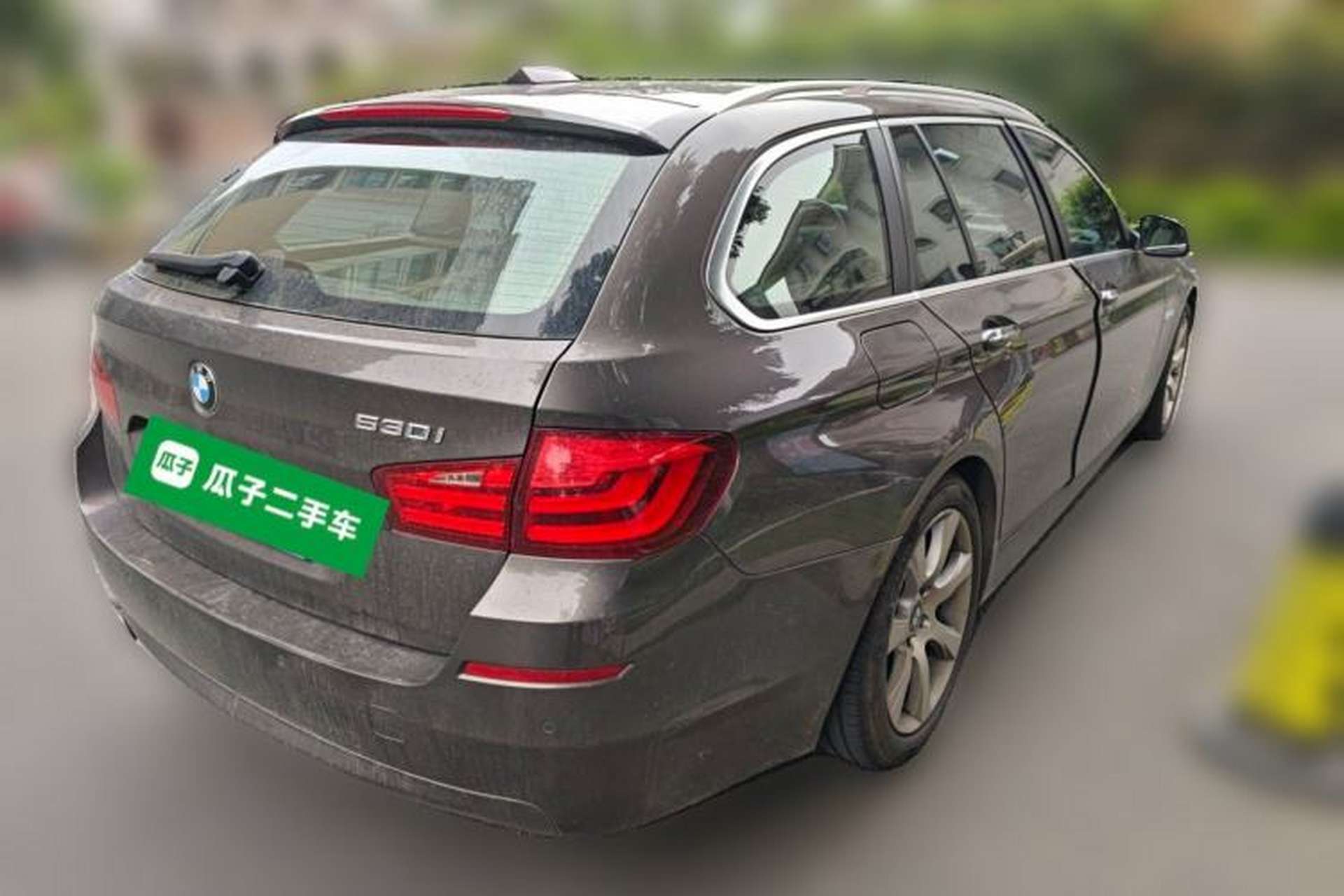 Used BMW 5 Series 2012 530i Sport Touring Rear Right 45 Deg
