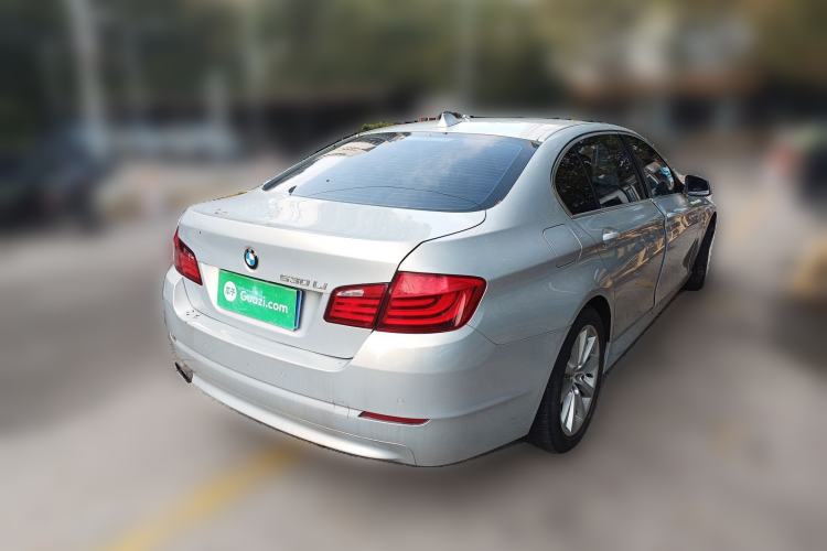 Used BMW 5 Series 2012 530Li Leading Model Rear Right 45 Deg