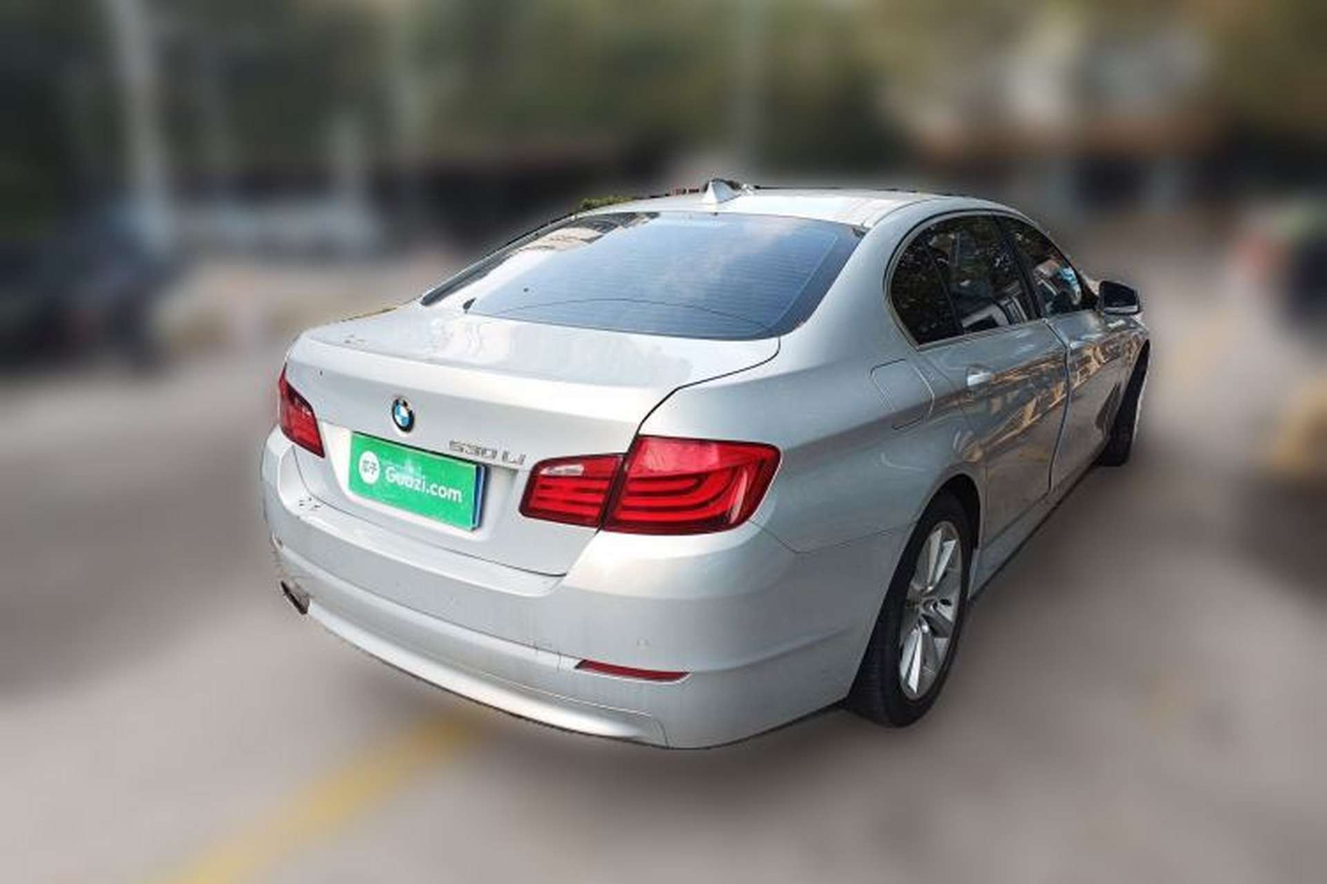 Used BMW 5 Series 2012 530Li Leading Model Rear Right 45 Deg