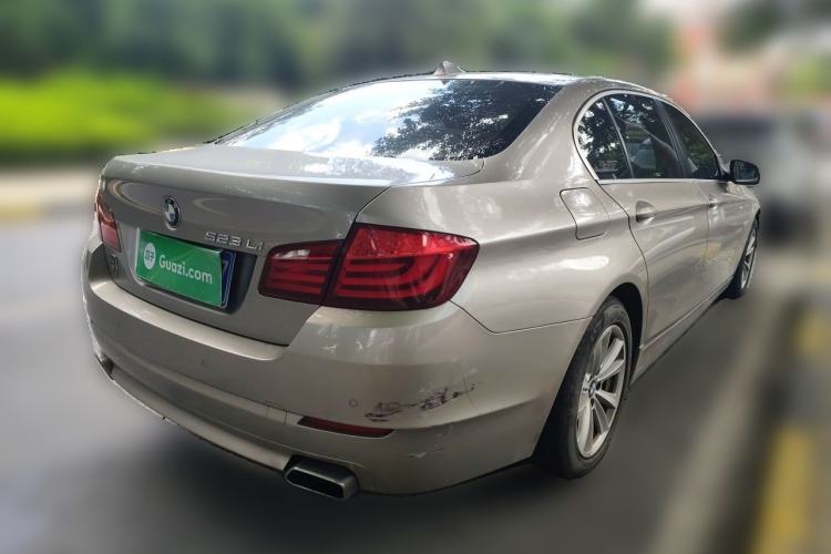 Used BMW 5 Series 2012 523Li Luxury Model Rear Right 45 Deg