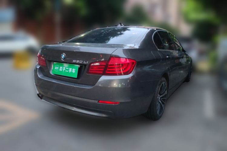 Used BMW 5 Series 2012 530Li Leading Model Rear Right 45 Deg