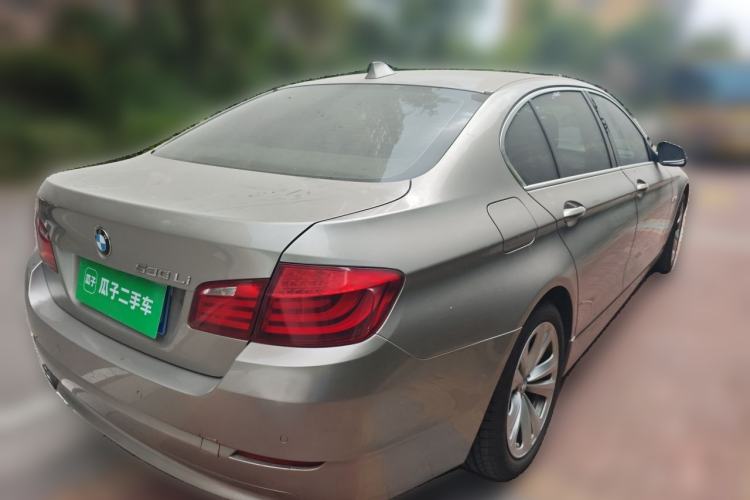Used BMW 5 Series 2012 530Li Leading Model Rear Right 45 Deg