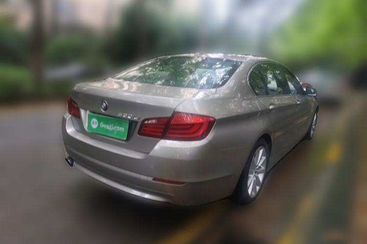 Used BMW 5 Series 2012 530Li Leading Model Rear Right 45 Deg