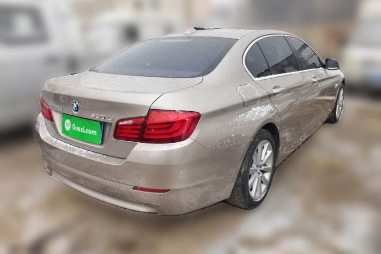 Used BMW 5 Series 2012 530Li Leading Model Rear Right 45 Deg