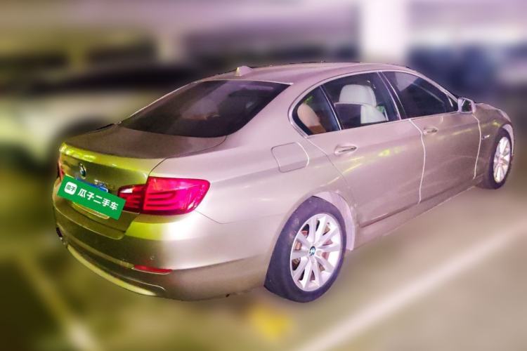 Used BMW 5 Series 2012 530Li Luxury Model Rear Right 45 Deg