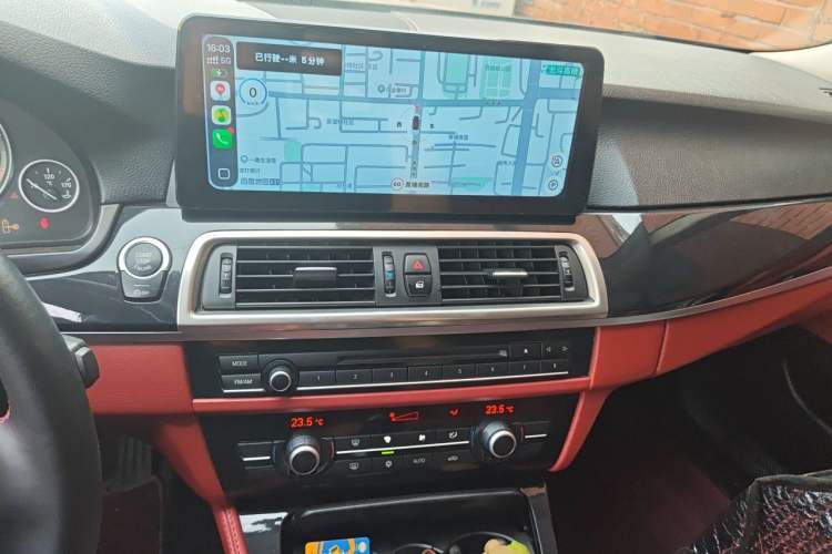 Used BMW 5 Series 2012 520i Elegant Edition Audio And AC Panel
