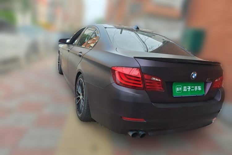 Used BMW 5 Series 2012 520i Elegant Edition Rear Left 45 Deg