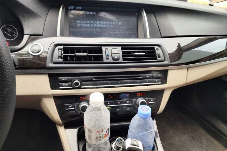 Used BMW 5 Series 2012 523Li Luxury Model Audio And AC Panel