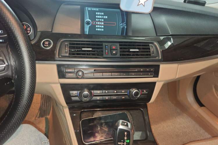 Used BMW 5 Series 2012 523Li Leading Model Audio And AC Panel