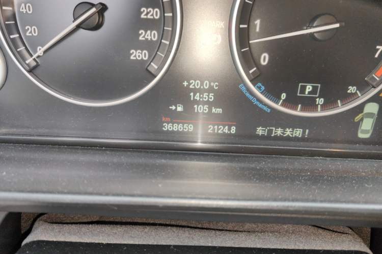 Used BMW 5 Series 2012 520Li Elegant Edition Odometer Close Up