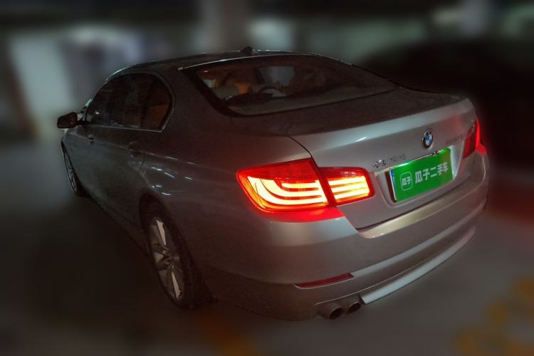 Used BMW 5 Series 2012 530Li Leading Model Rear Left 45 Deg