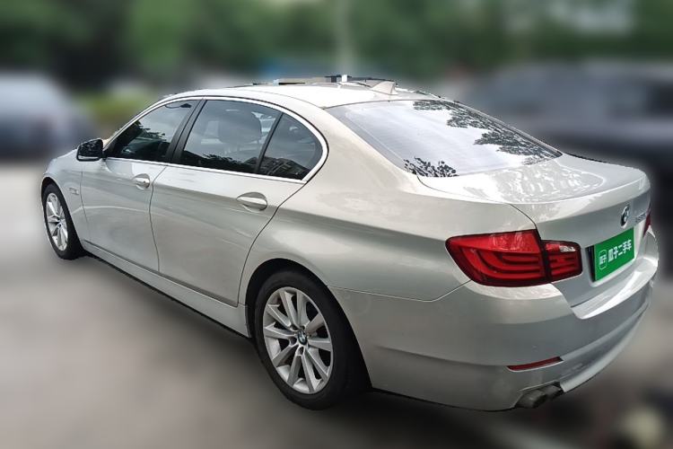 Used BMW 5 Series 2012 530Li Leading Model Rear Left 45 Deg