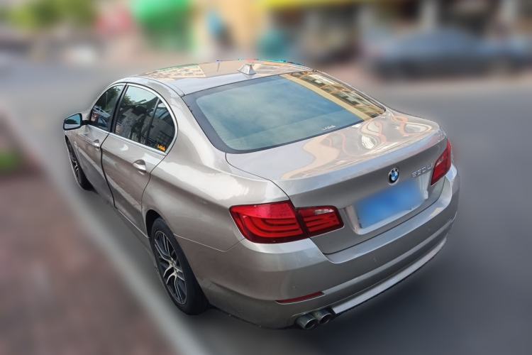Used BMW 5 Series 2012 530Li Leading Model Rear Left 45 Deg