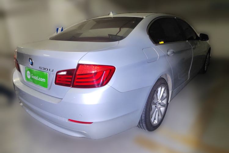 Used BMW 5 Series 2012 530Li Leading Model Rear Right 45 Deg