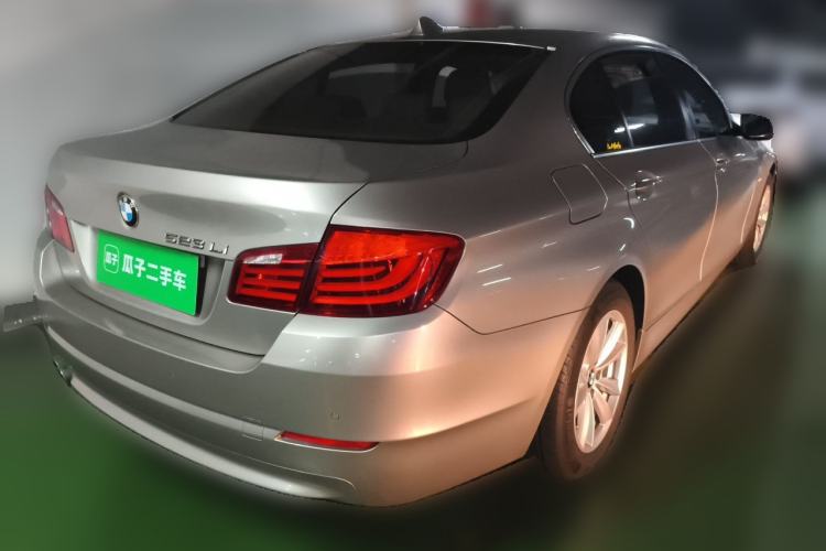 Used BMW 5 Series 2012 523Li Leading Model Rear Right 45 Deg
