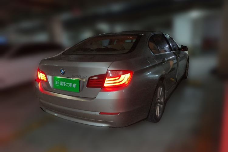 Used BMW 5 Series 2012 530Li Leading Model Rear Right 45 Deg