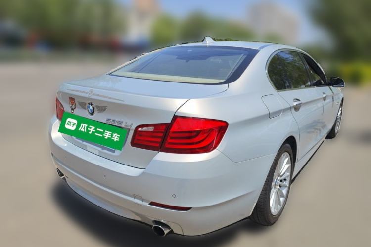 Used BMW 5 Series 2012 535Li Leading Model Rear Right 45 Deg