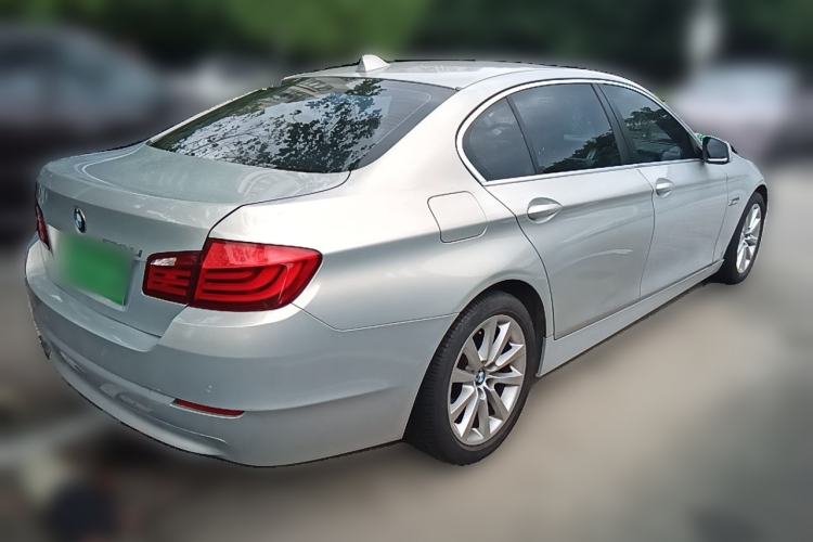 Used BMW 5 Series 2012 530Li Leading Model Rear Right 45 Deg