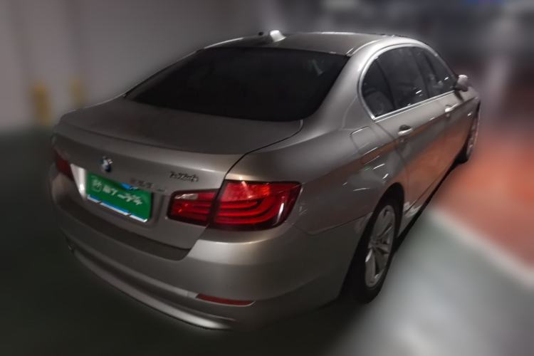 Used BMW 5 Series 2012 523Li Luxury Model Rear Right 45 Deg