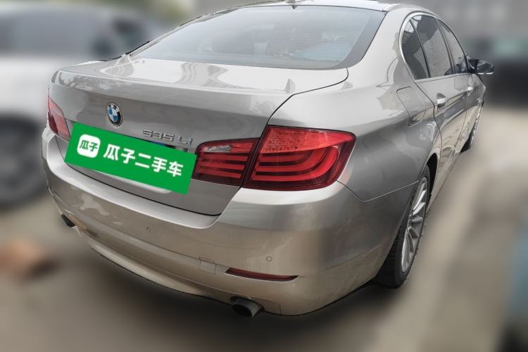 Used BMW 5 Series 2012 535Li Leading Model Rear Right 45 Deg