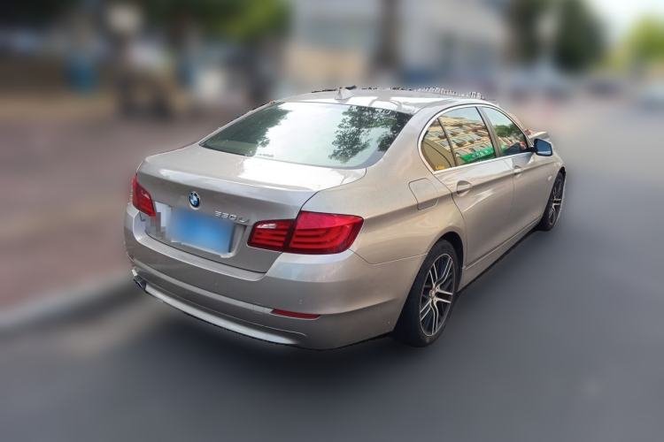 Used BMW 5 Series 2012 530Li Leading Model Rear Right 45 Deg
