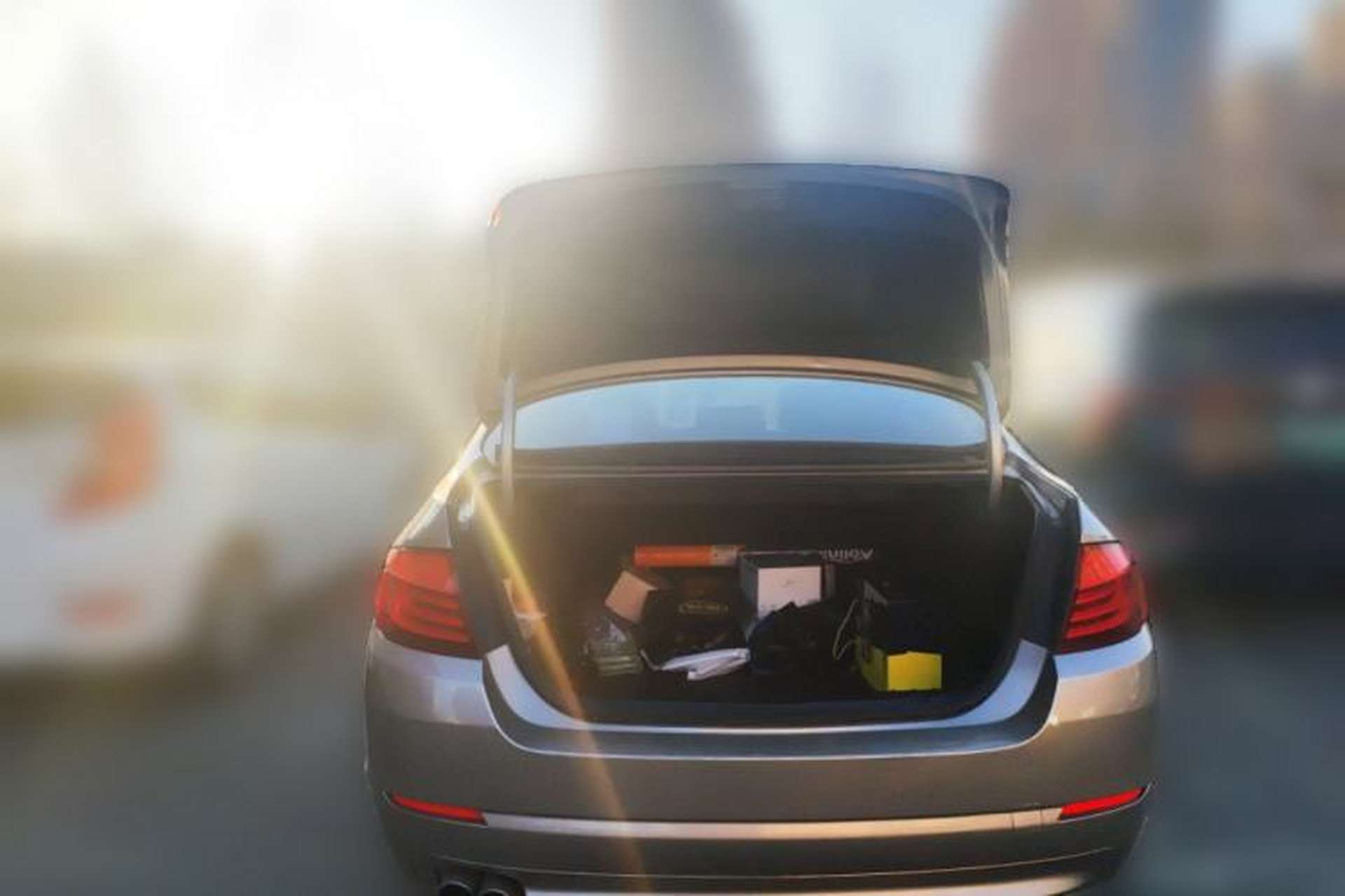 Used BMW 5 Series 2012 523Li Luxury Model Trunk