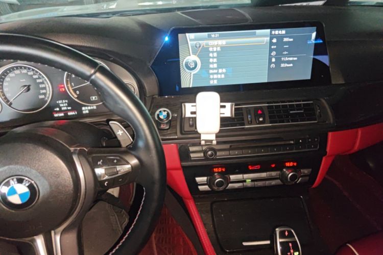 Used BMW 5 Series 2012 535Li Leading Model Audio And AC Panel