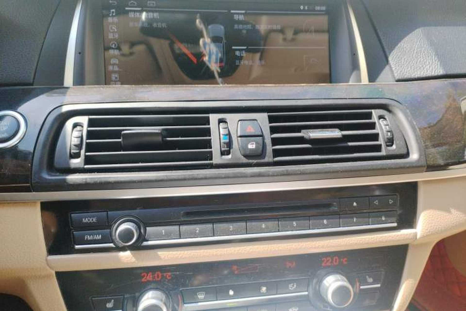 Used BMW 5 Series 2012 523Li Luxury Model Audio And AC Panel