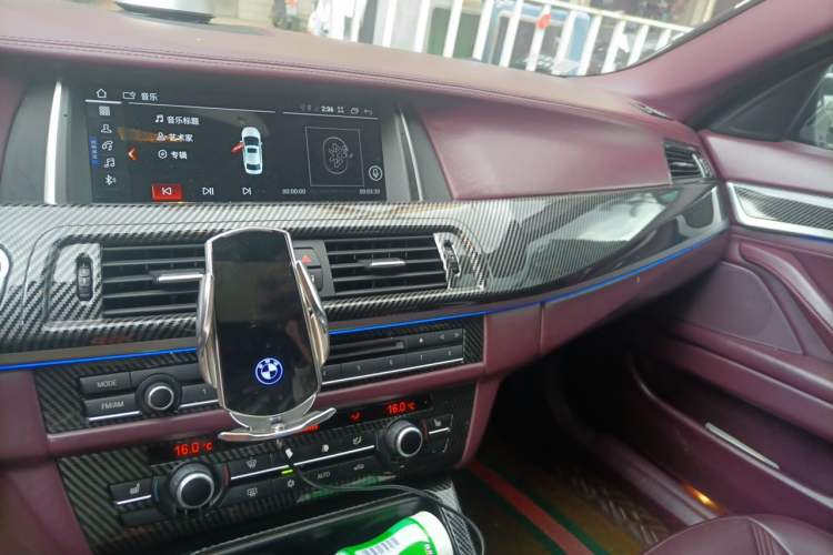 Used BMW 5 Series 2012 523Li Luxury Model Audio And AC Panel