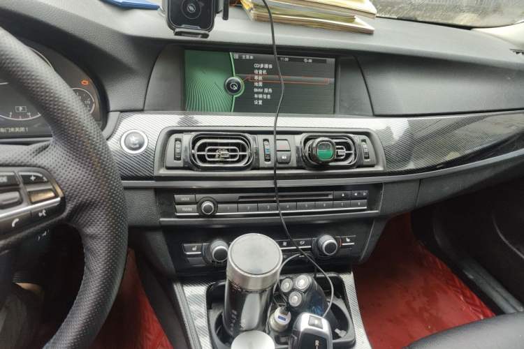 Used BMW 5 Series 2012 523Li Leading Model Audio And AC Panel