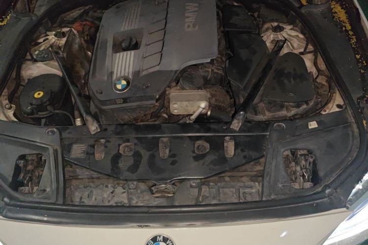 Used BMW 5 Series 2012 523Li Leading Model Engine Bay