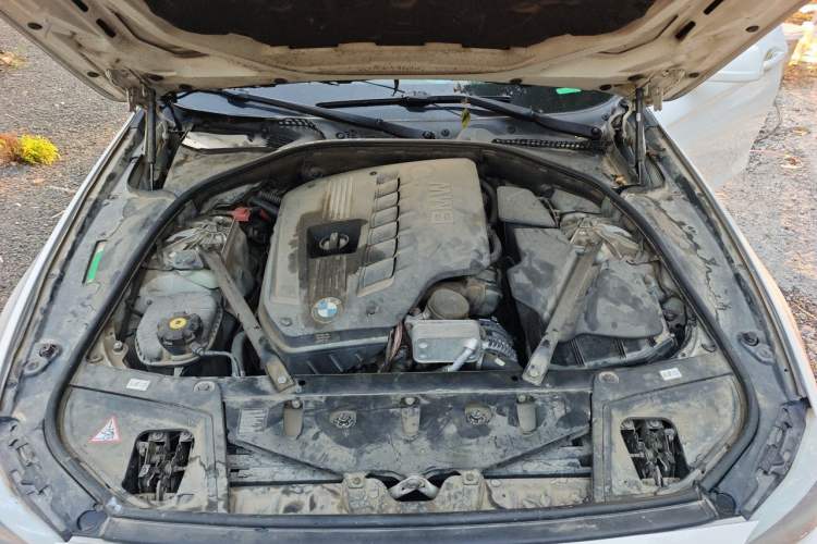 Used BMW 5 Series 2012 523Li Luxury Model Engine Bay