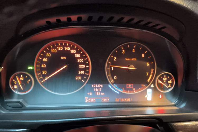 Used BMW 5 Series 2012 530Li Luxury Model Instrument Cluster