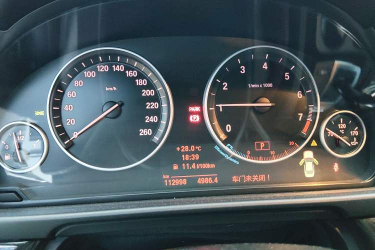 Used BMW 5 Series 2012 523Li Luxury Model Instrument Cluster